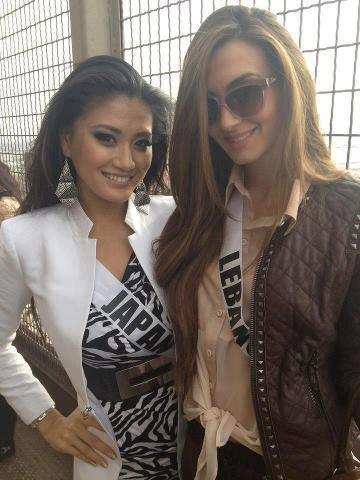 Miss Lebanon 2012 at Las Vegas